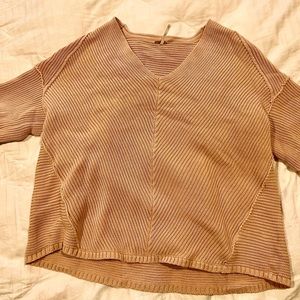 COPY - Free People Peach Sweater